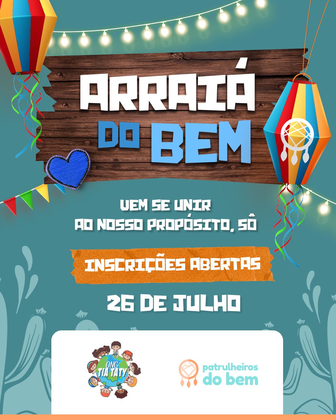 Arraiá do Bem!