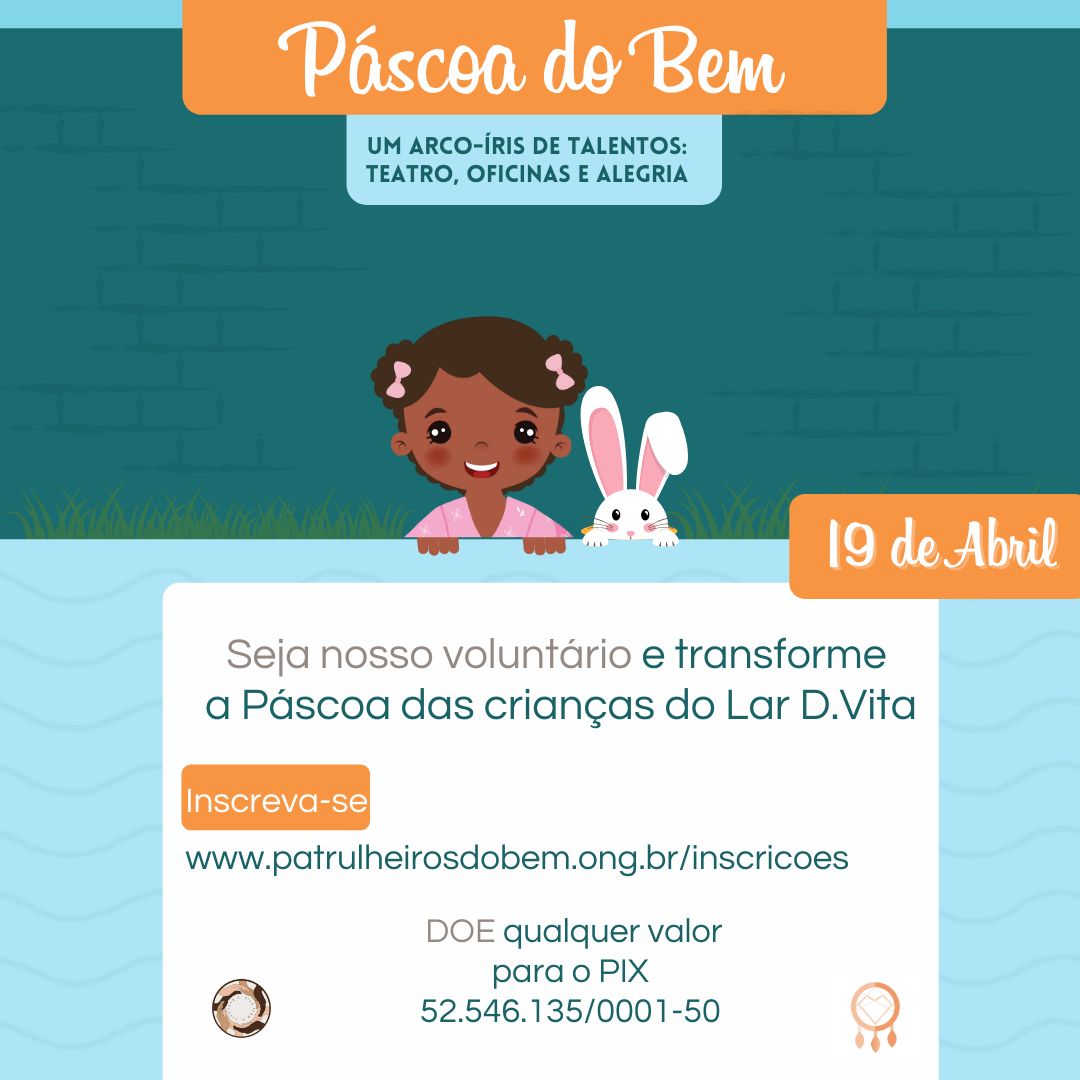 Ação de Páscoa!